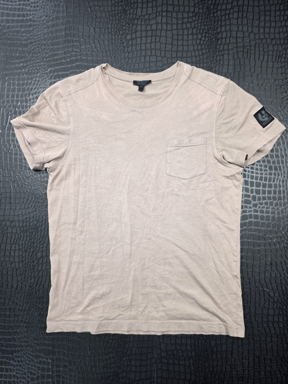 Belstaff T-Shirt With Pocket Mauve / Dusty Pink Size M